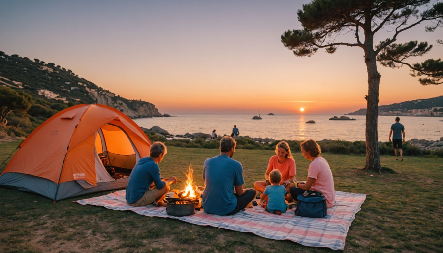 Escapada de camping en Barcelona para disfrutar en familia